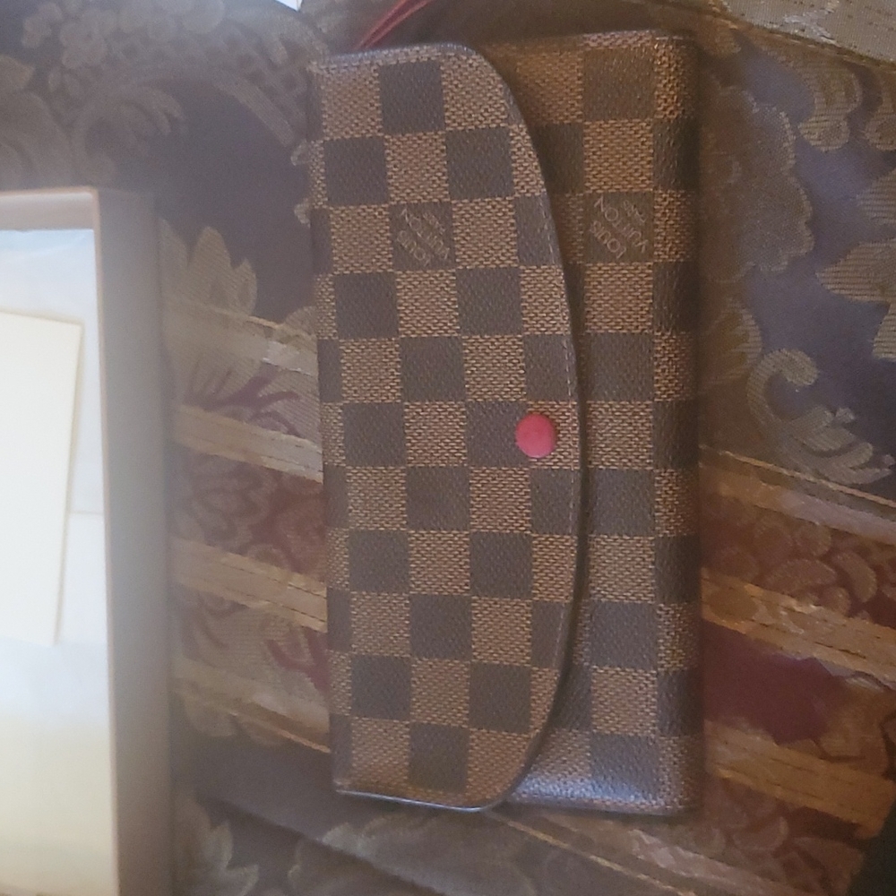 Louis Vuitton HP new Emile long wallet boxed card gorgeous π Lowered Special - Picture 1 of 15